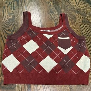 Kate Kasin Sleeveless Sweater Vest
